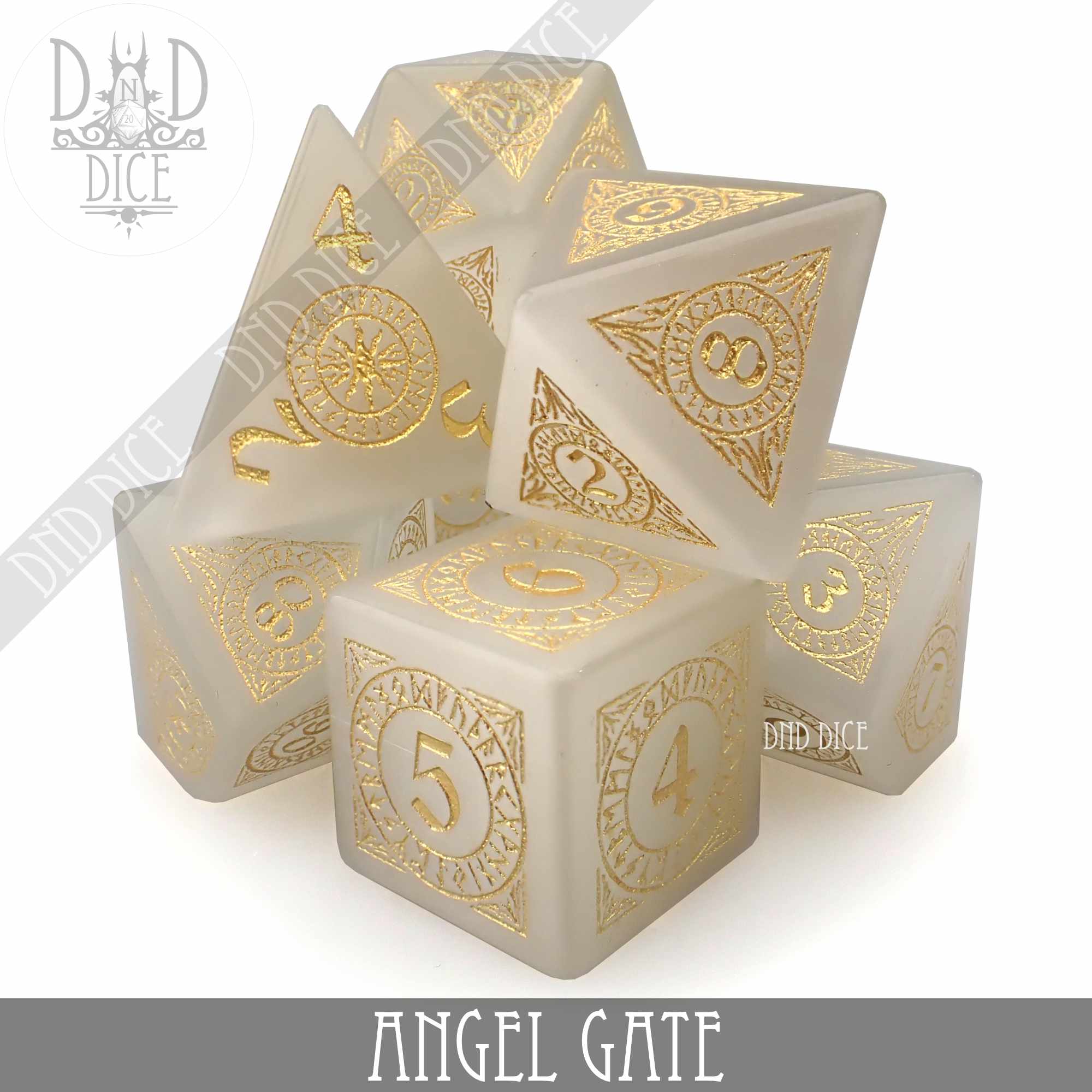 Angel Gate Cat's Eye Dice Set (Gift Box)