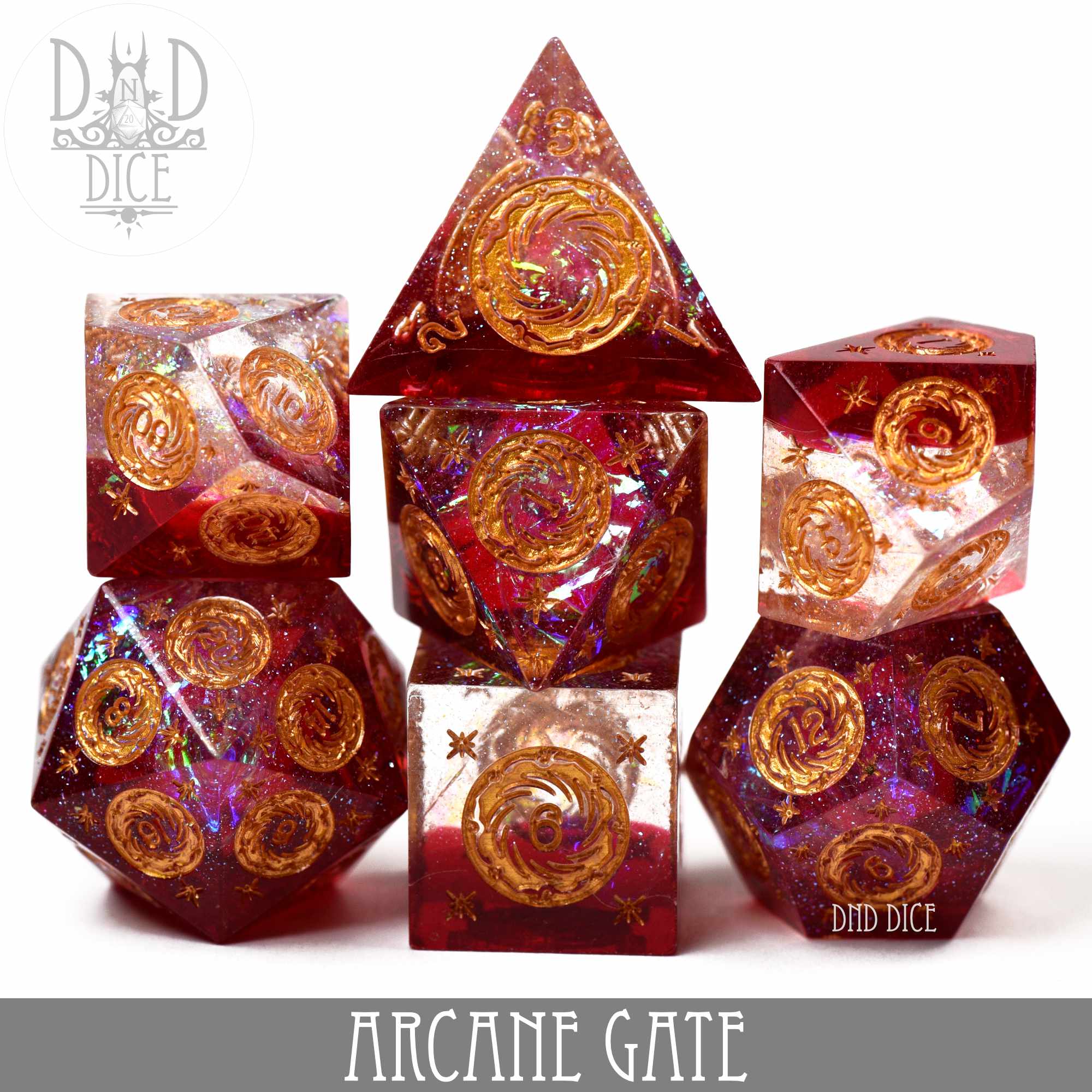 Arcane Gate Handmade Dice Set