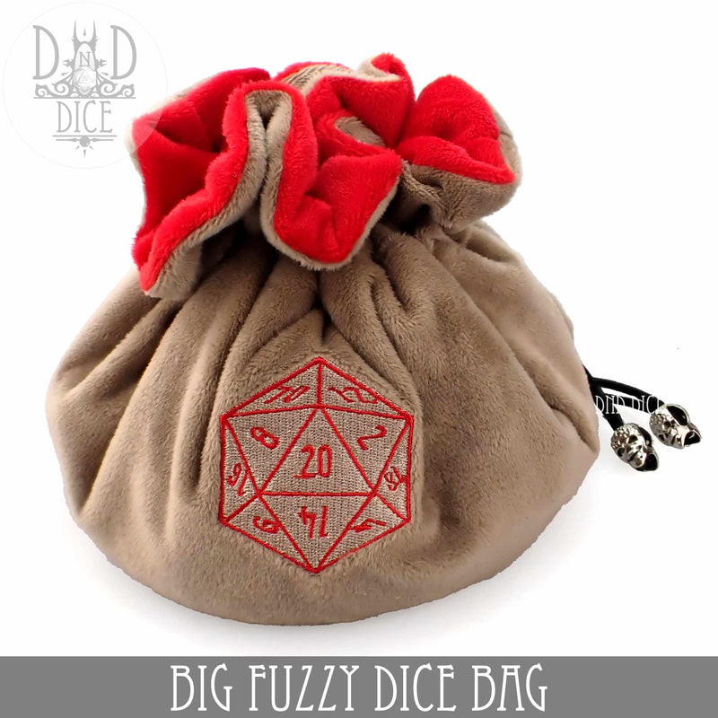 Big Fuzzy Dice Bag ( 4 Colors )
