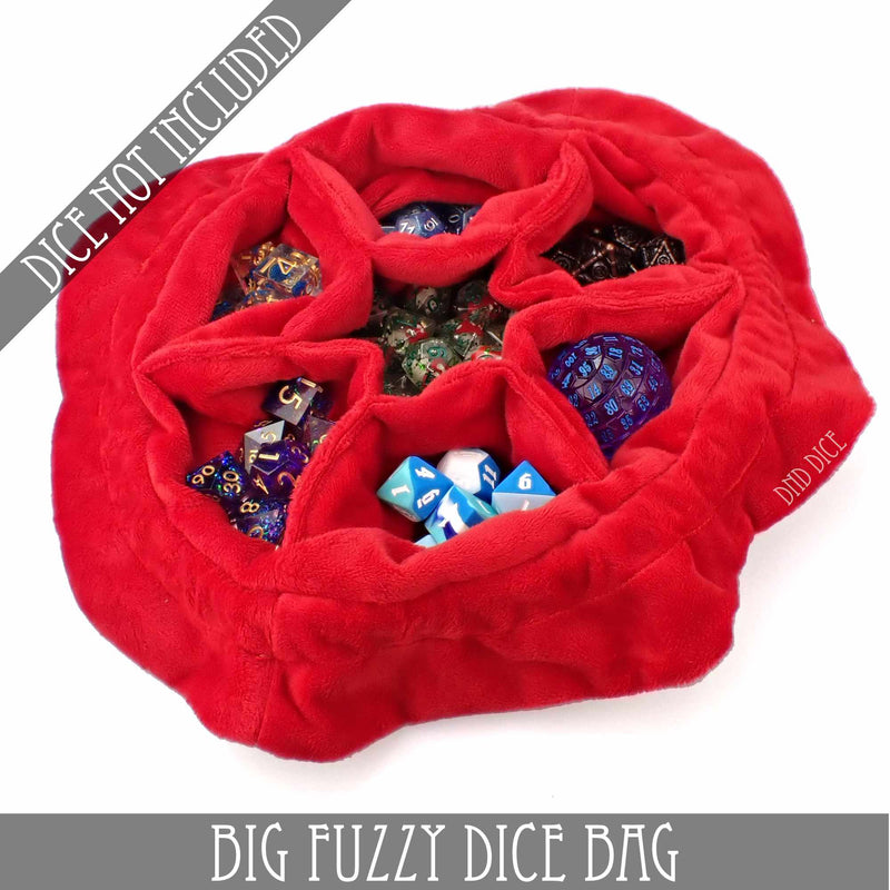 Big Fuzzy Dice Bag ( 4 Colors )