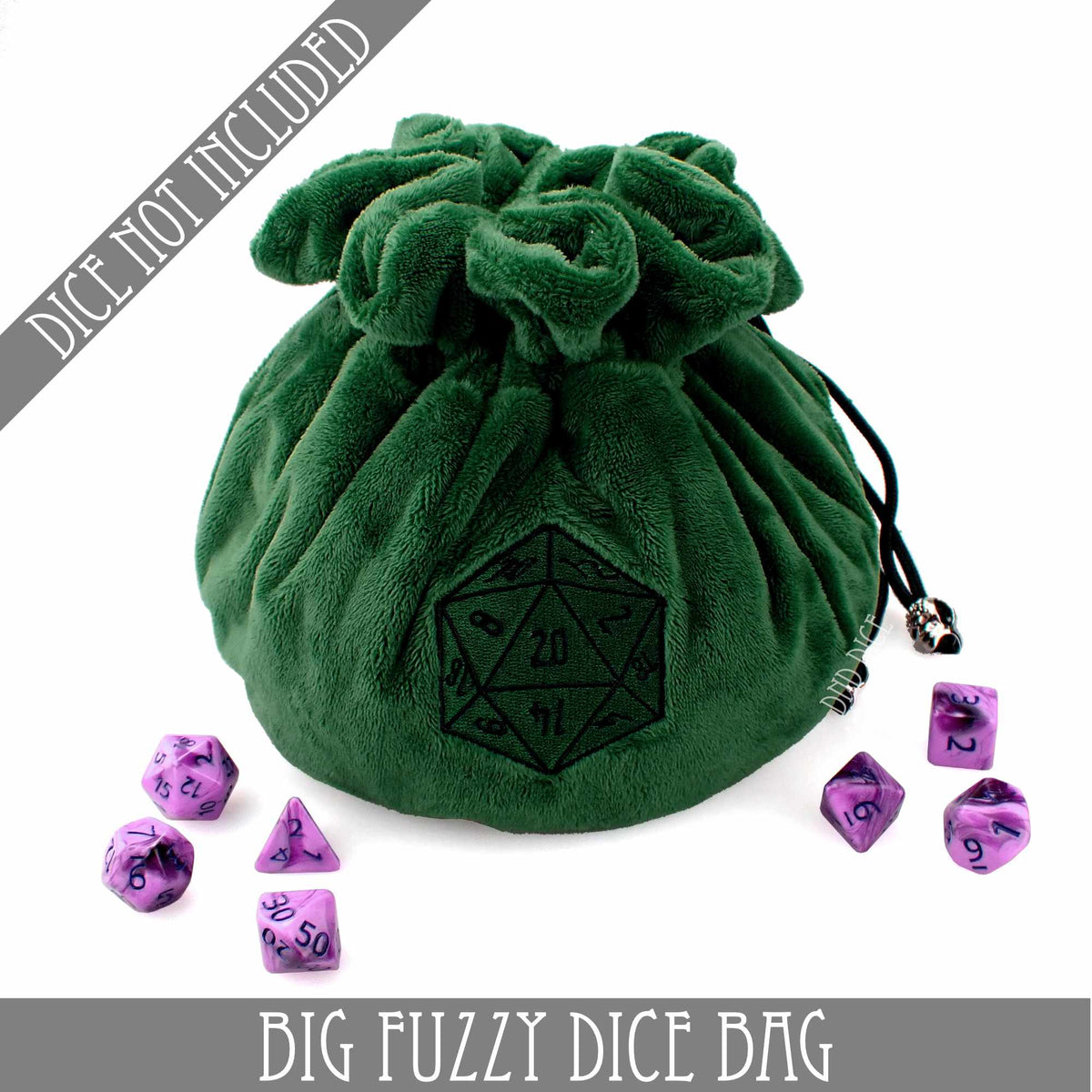 Big Fuzzy Dice Bag (6 Colors)
