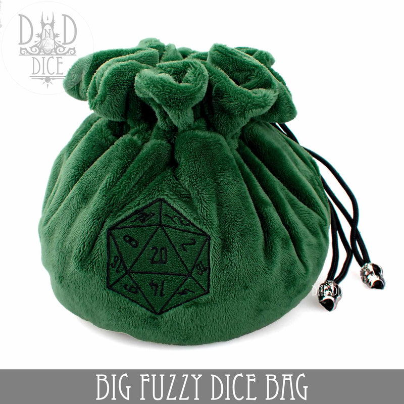 Big Fuzzy Dice Bag ( 4 Colors )