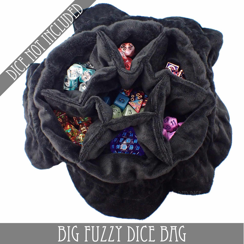Big Fuzzy Dice Bag ( 4 Colors )