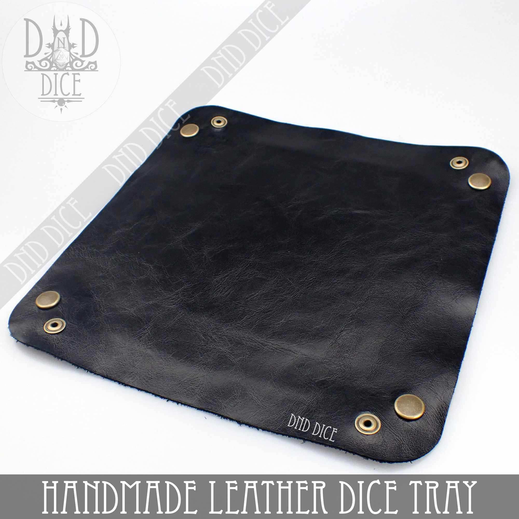 Italian Leather Dice Tray (Handmade)