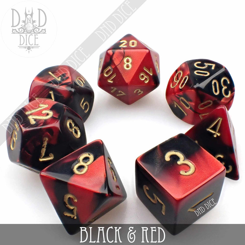 Black & Red Build Your Own Set