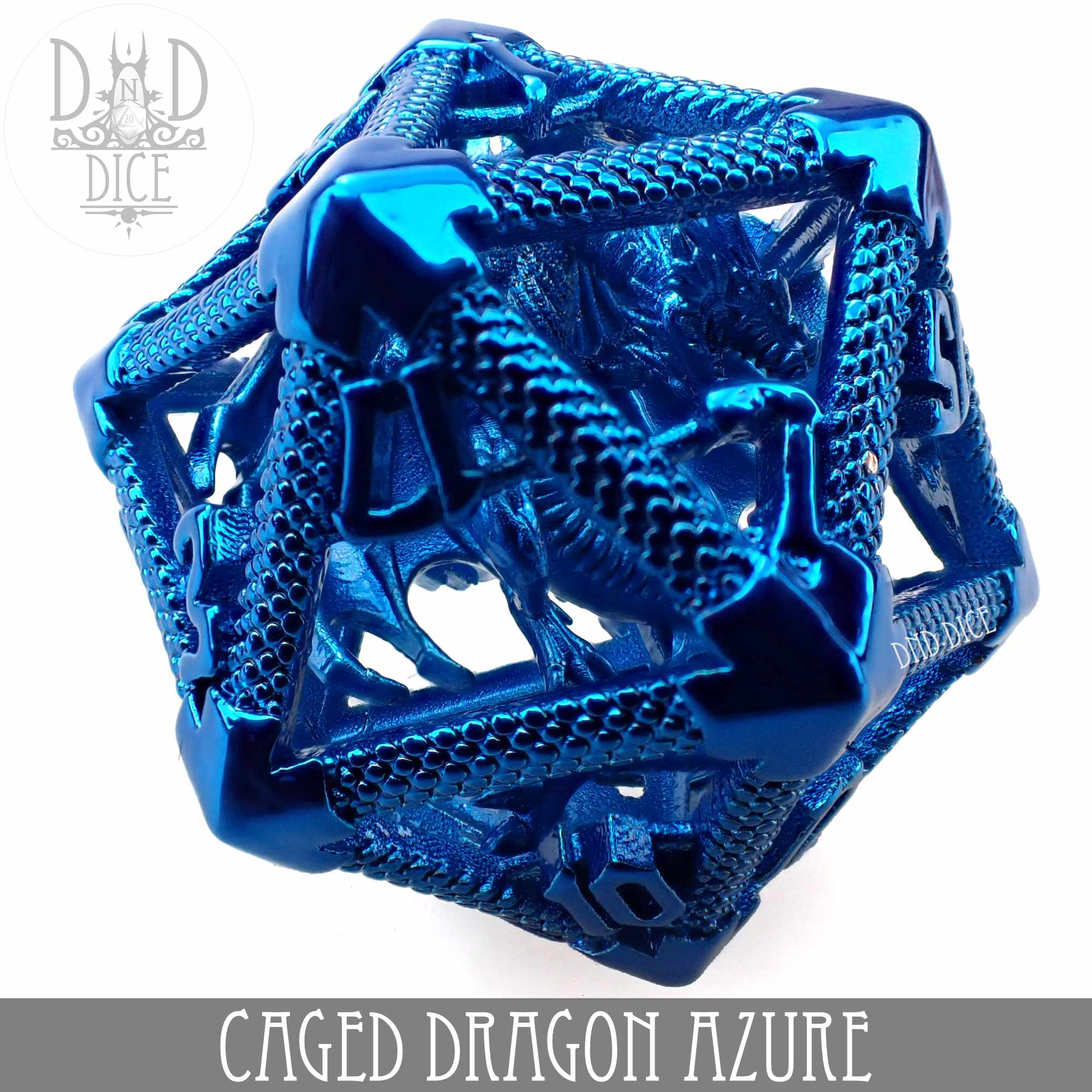 Caged Dragon D20 (6 Colors)