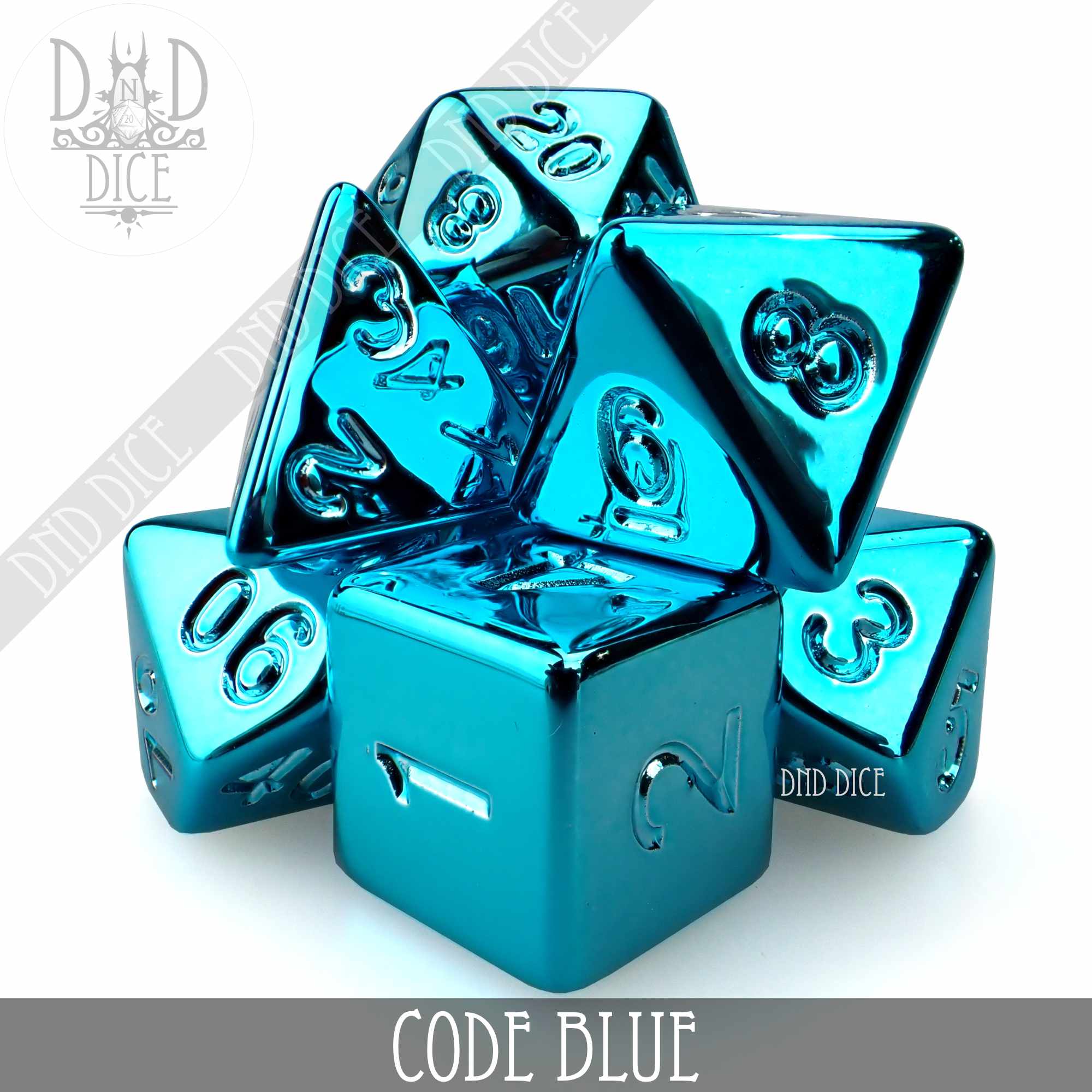 Code Blue Dice Set