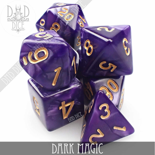 Dark Magic Dice Set