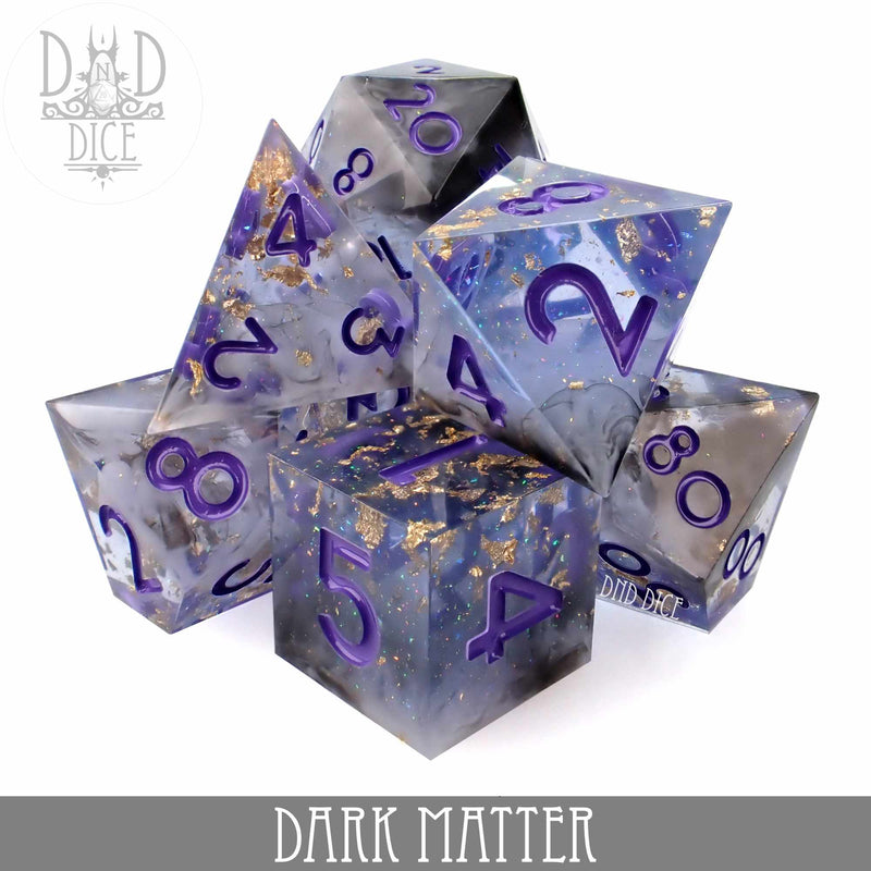 Dark Matter Handmade Dice Set
