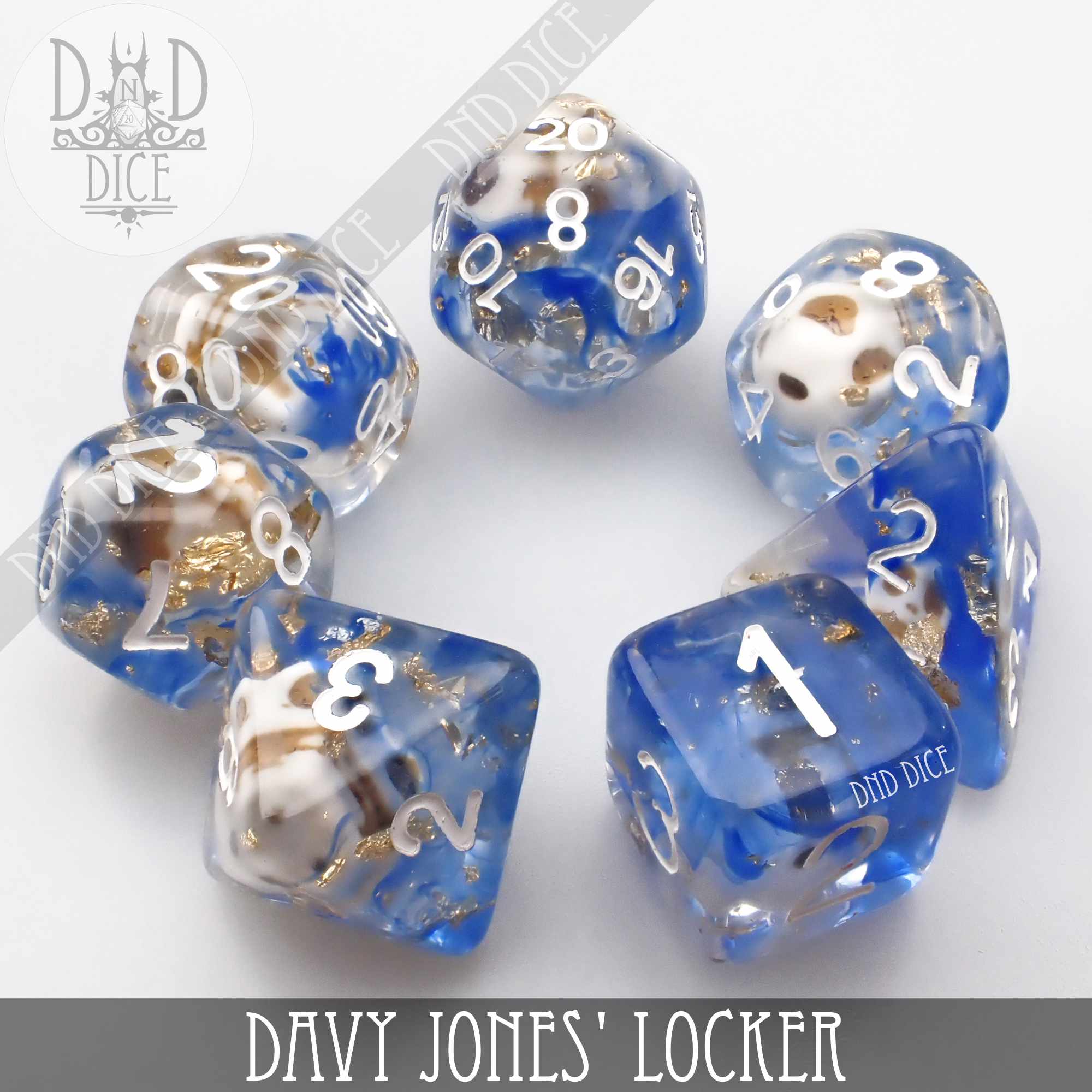 Davy Jones Locker Dice Set