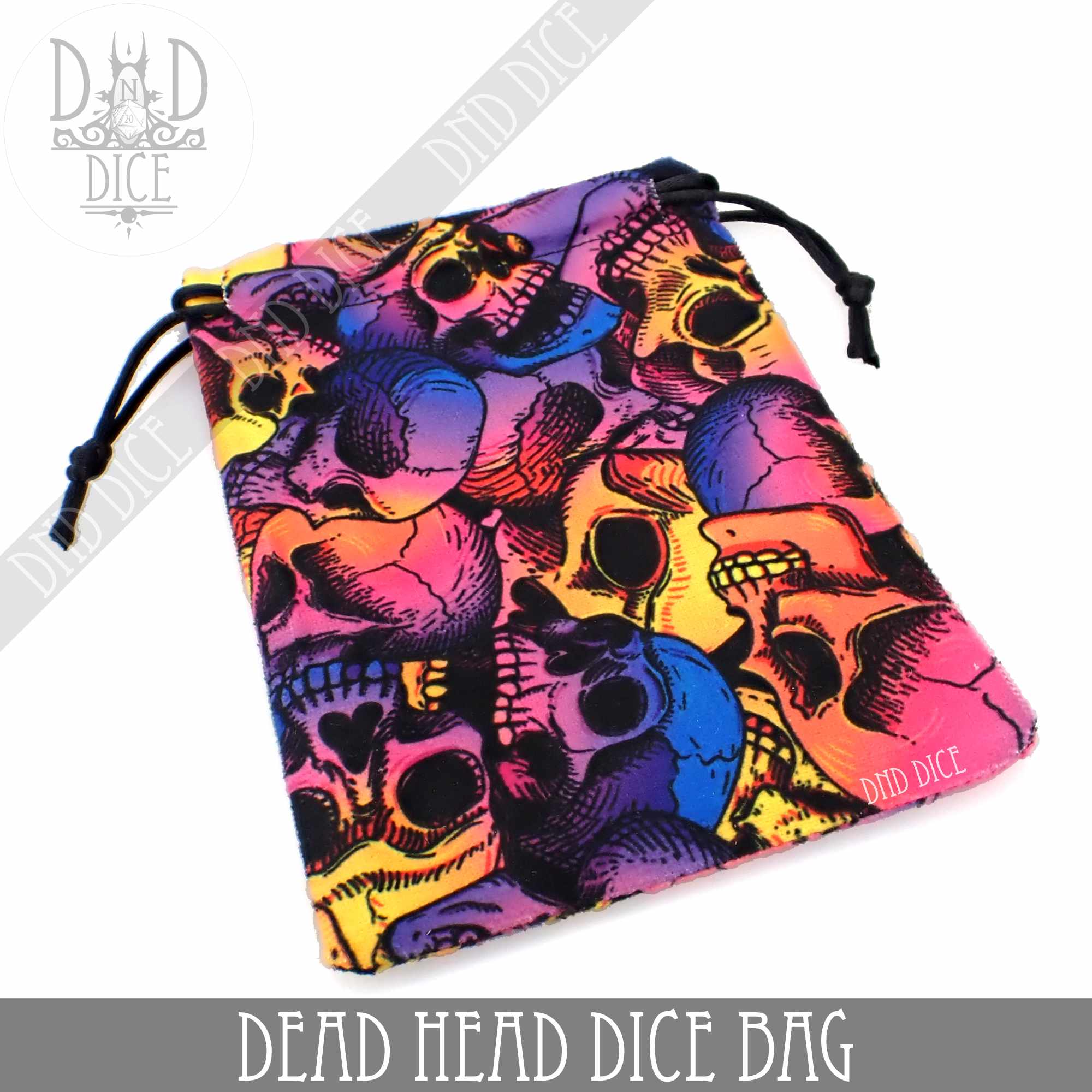 Dead Head Dice Bag