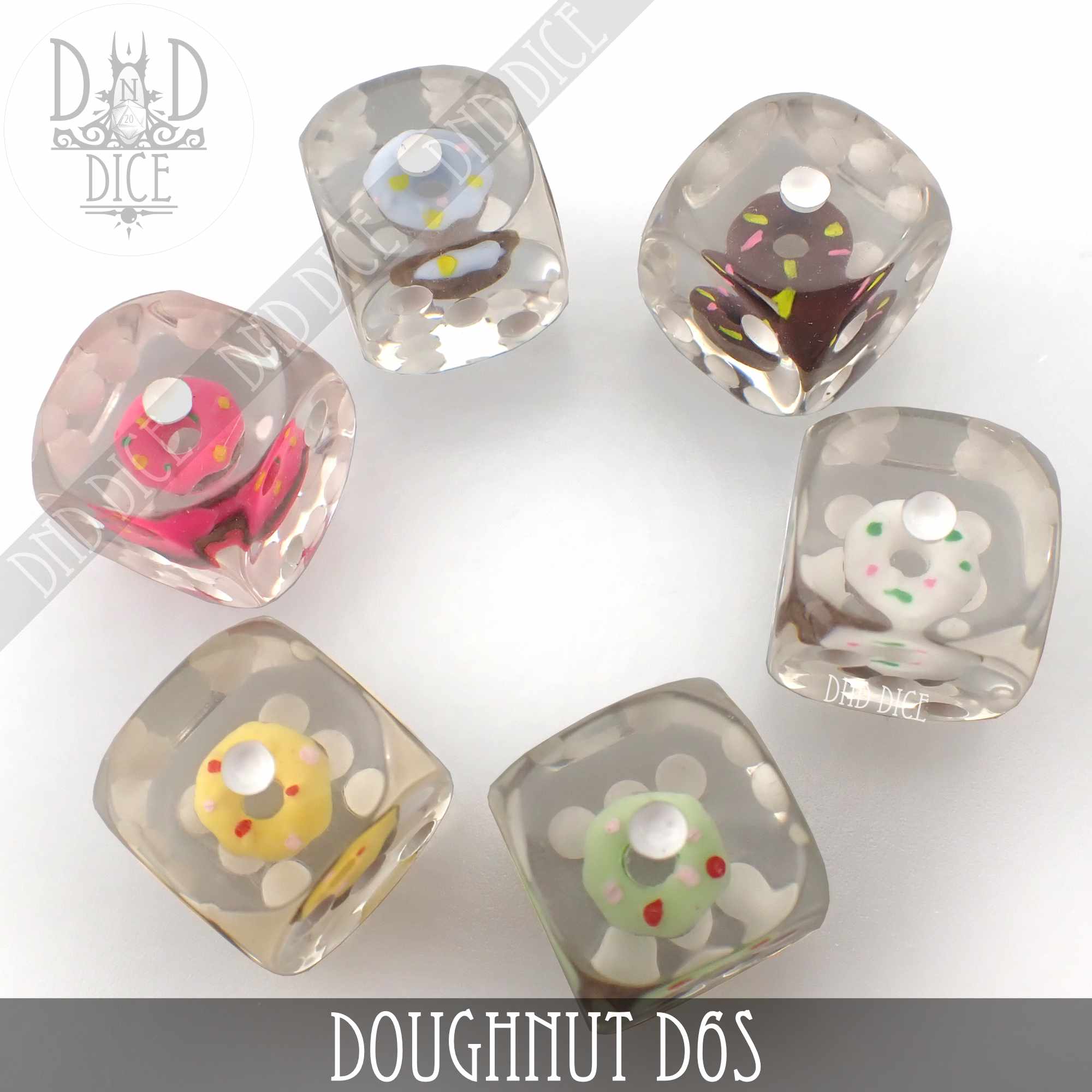 Doughnut D6's (Random Color)