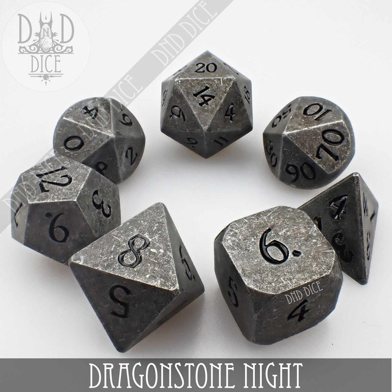Dragonstone Night Dice Set