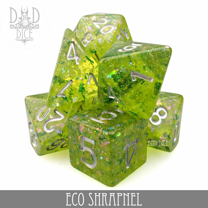 Eco Shrapnel Dice Set