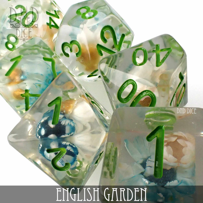English Garden Dice Set