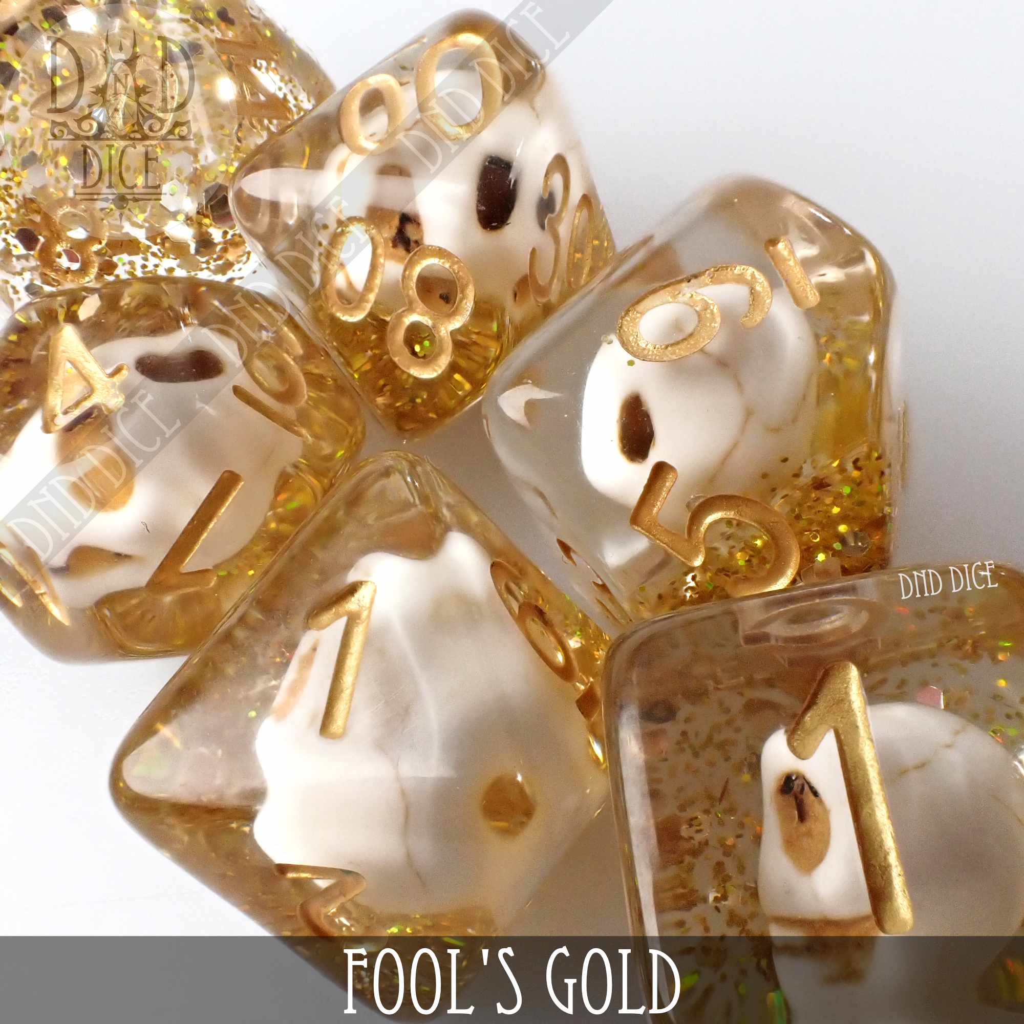 Fool's Gold Dice Set