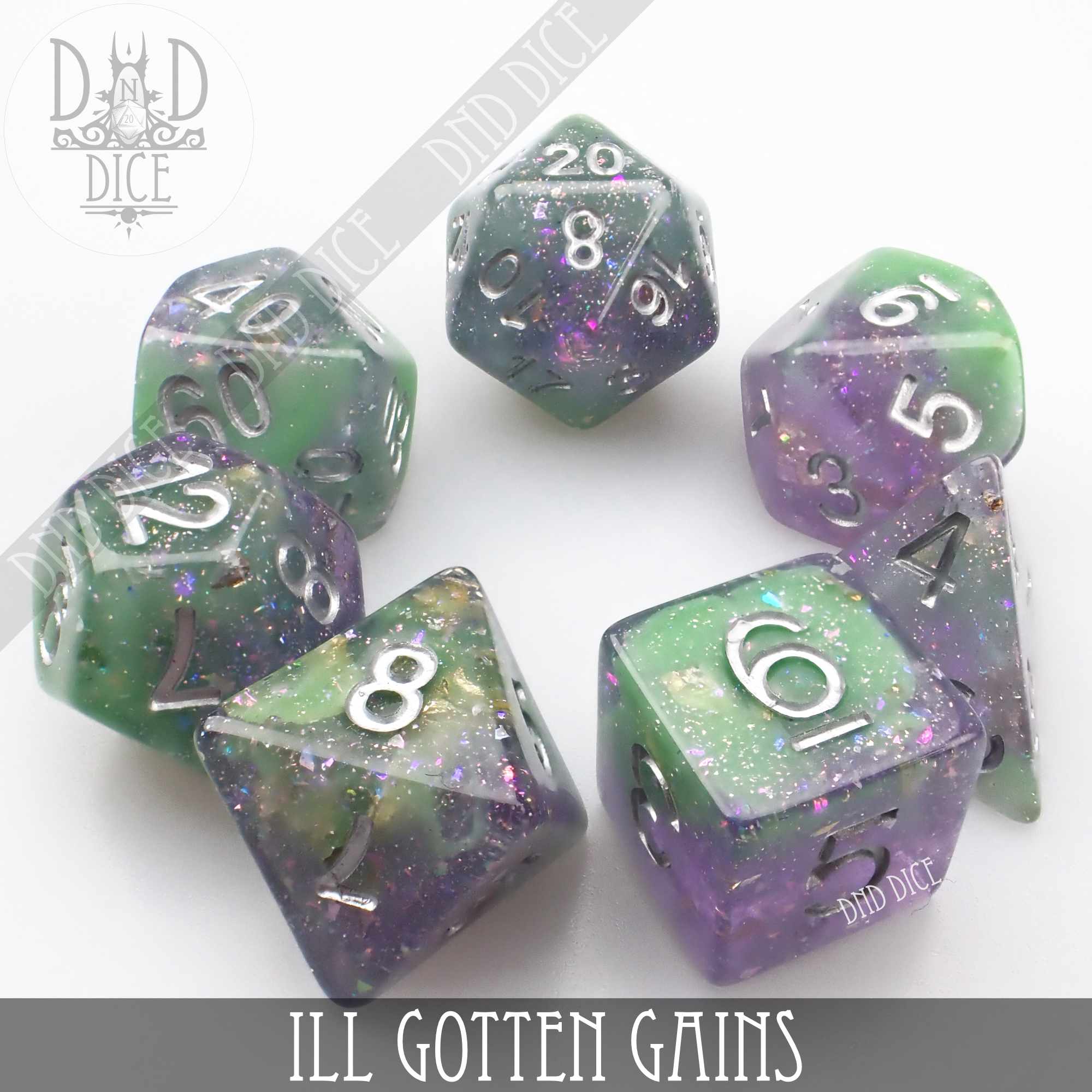 Ill Gotten Gains Dice Set