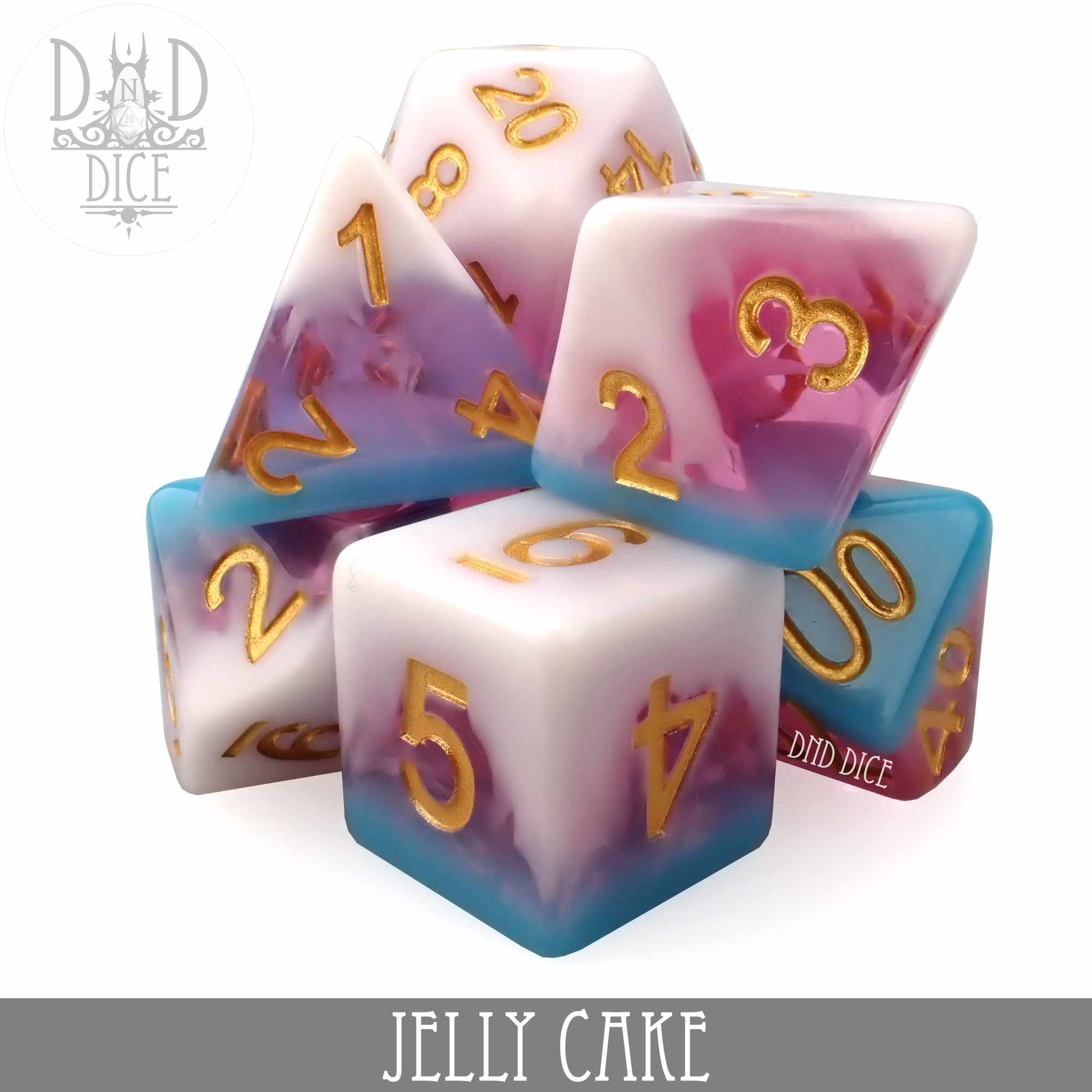 Jelly Cake Dice Set