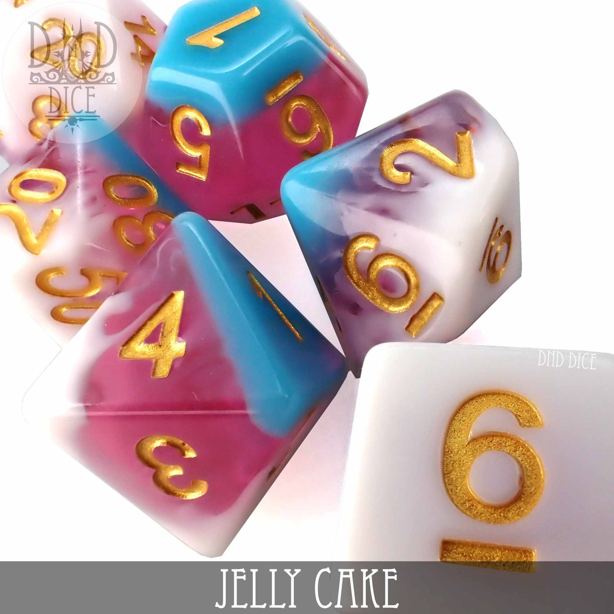 Jelly Cake Dice Set