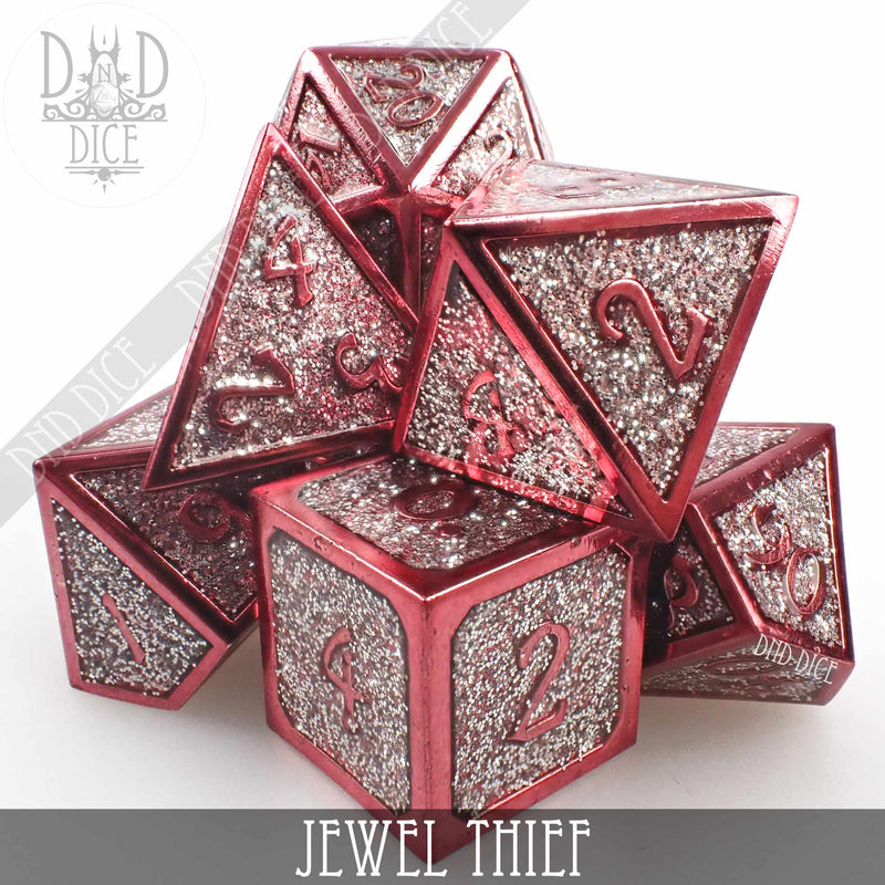 Jewel Thief Metal Dice Set