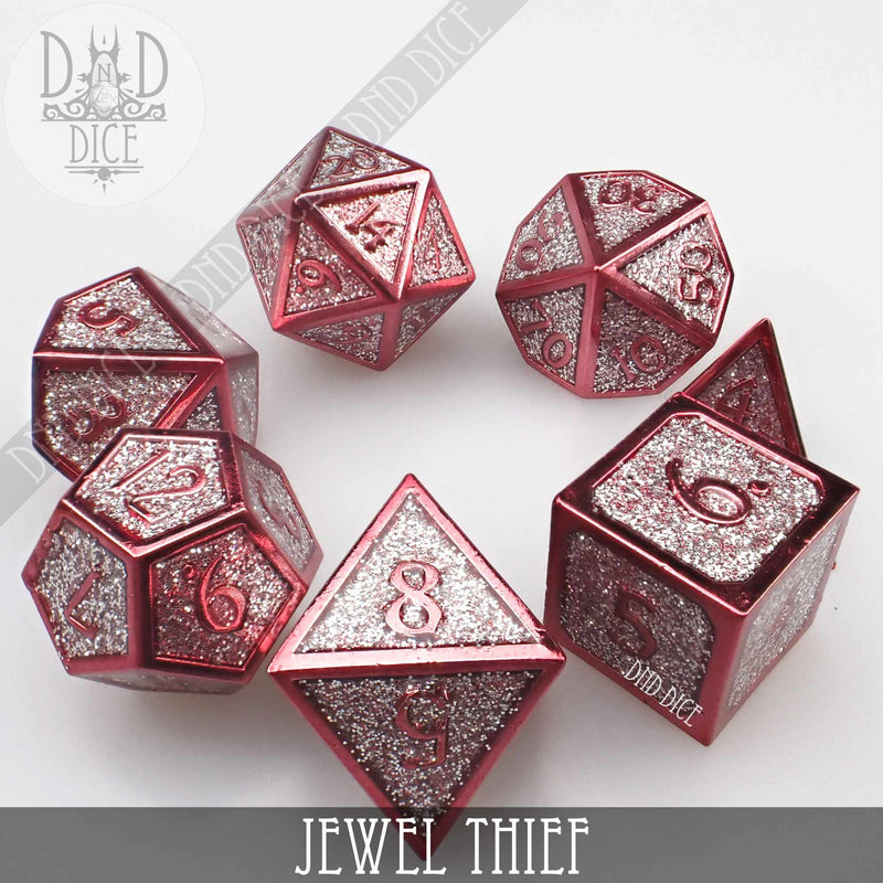 Jewel Thief Metal Dice Set