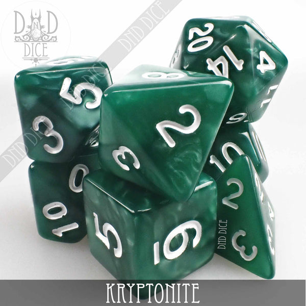 Kryptonite Dice Set