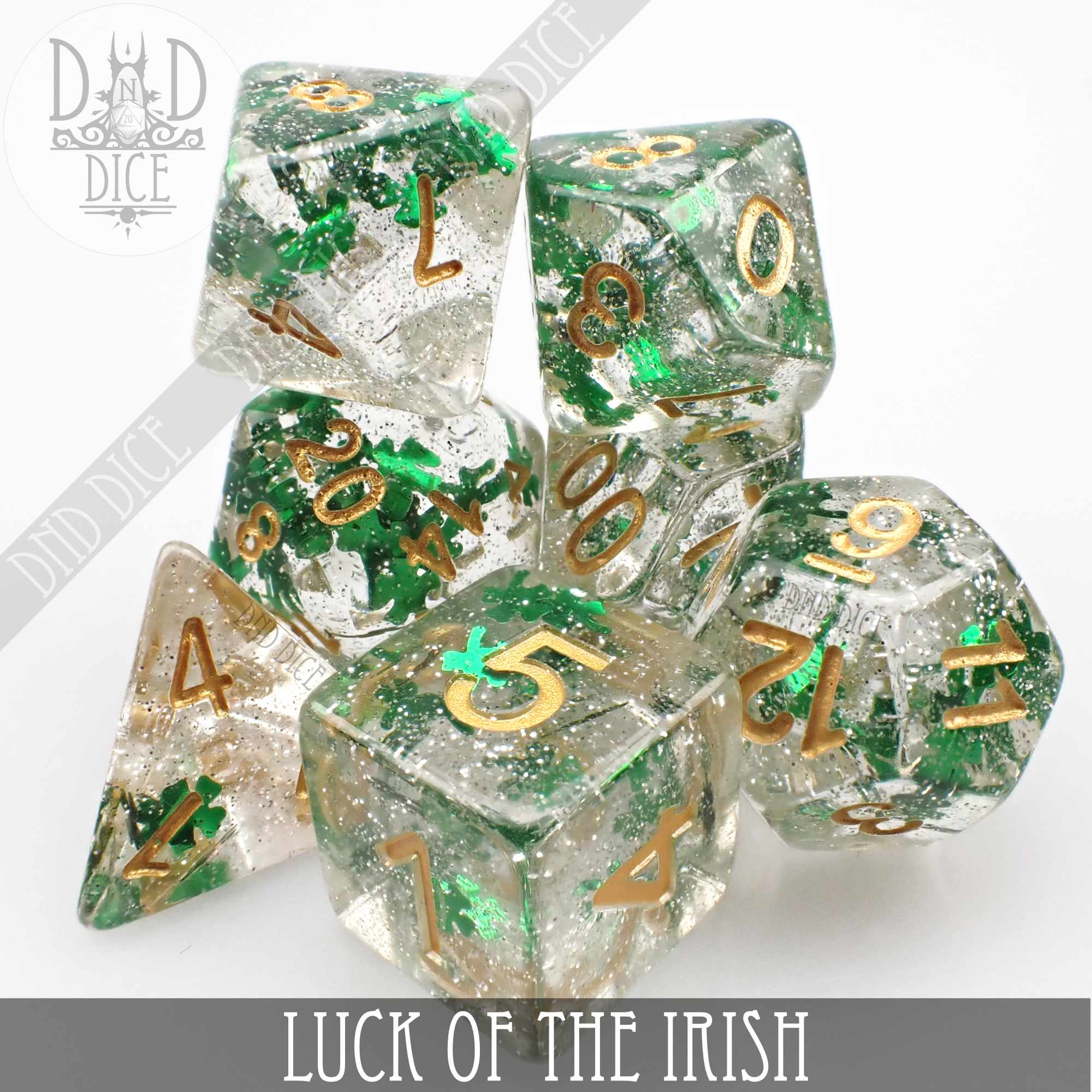 Luck of the Irish Dice Set