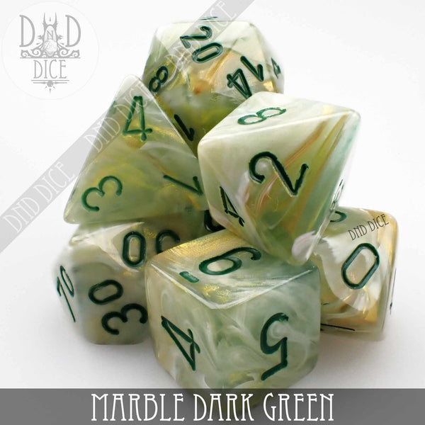 Green Marble hotsell Dice