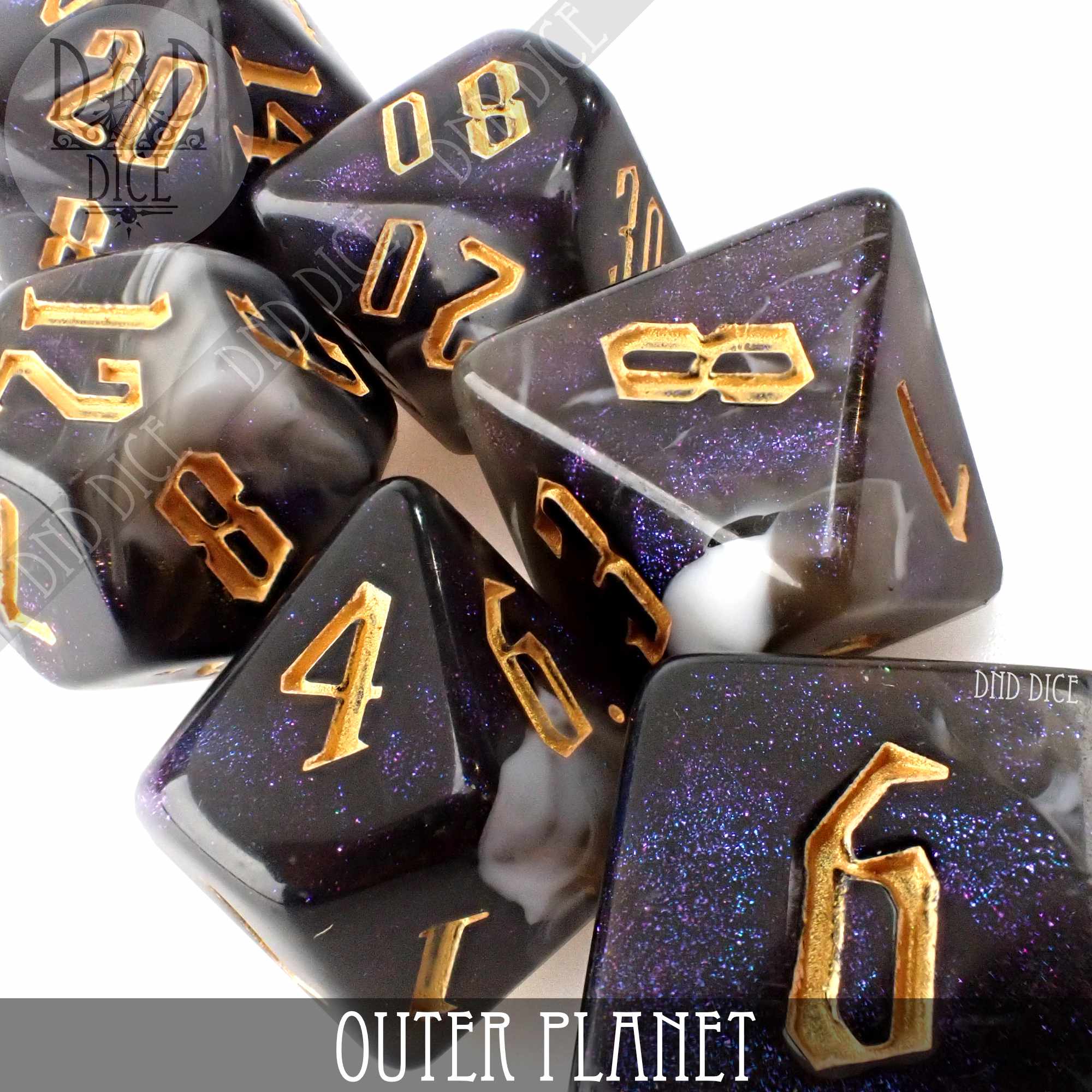 Outer Planet Dice Set