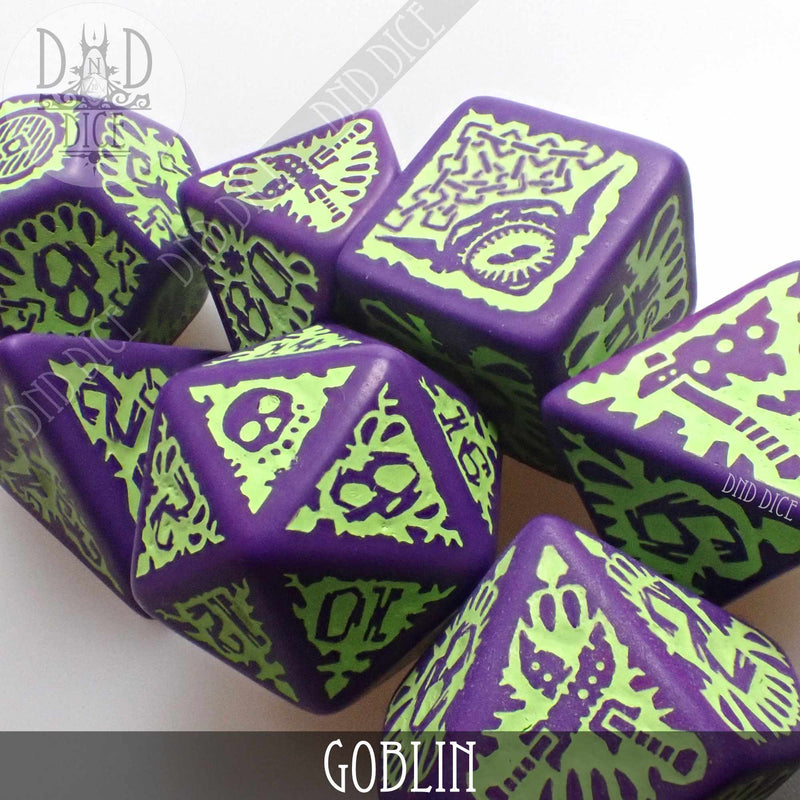Pathfinder - Goblin Dice Set