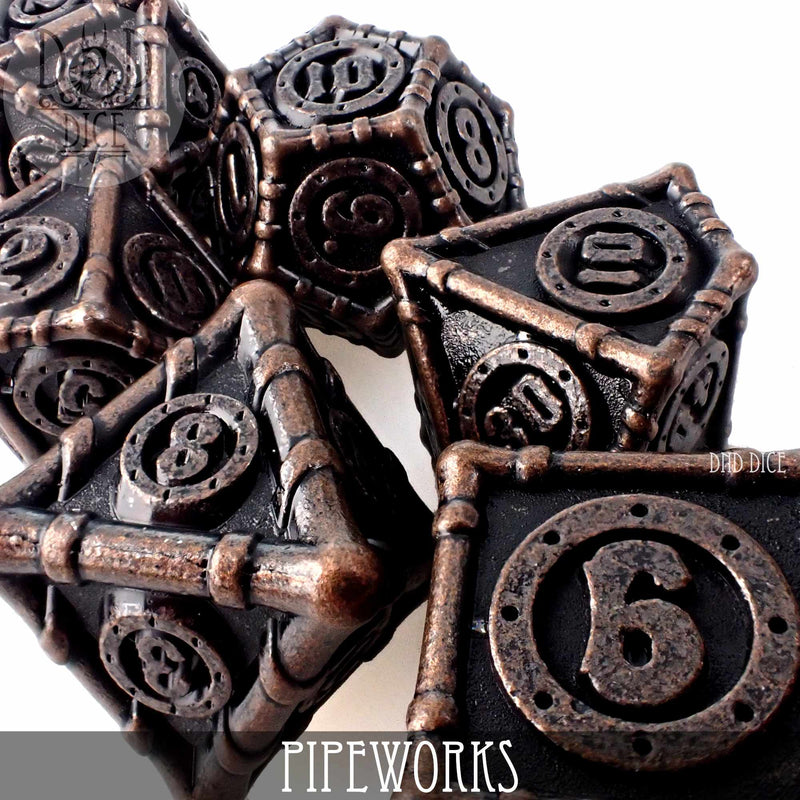 Pipeworks Metal Dice Set