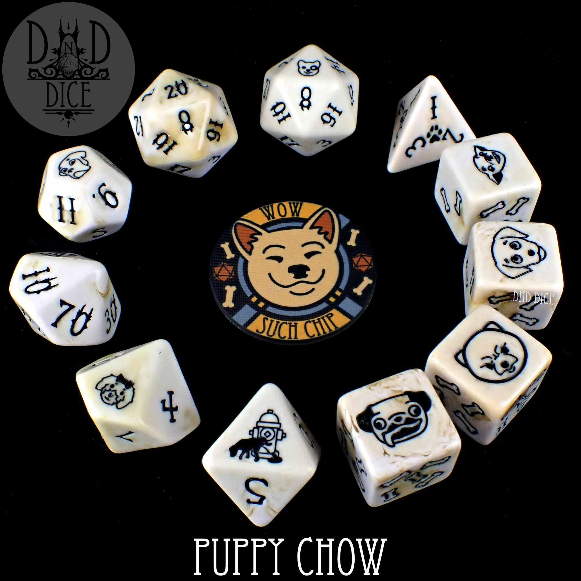 Puppy Chow 11 Dice Set