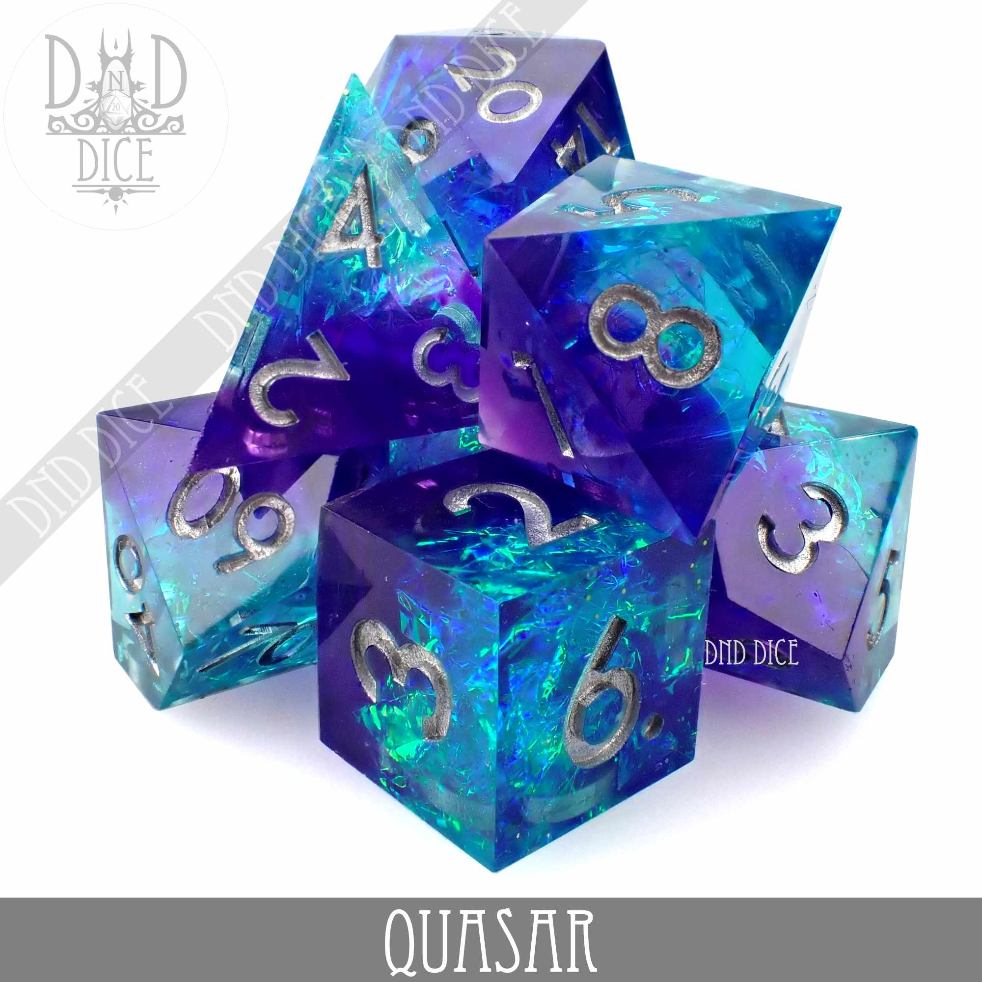 Quasar Handmade Dice Set