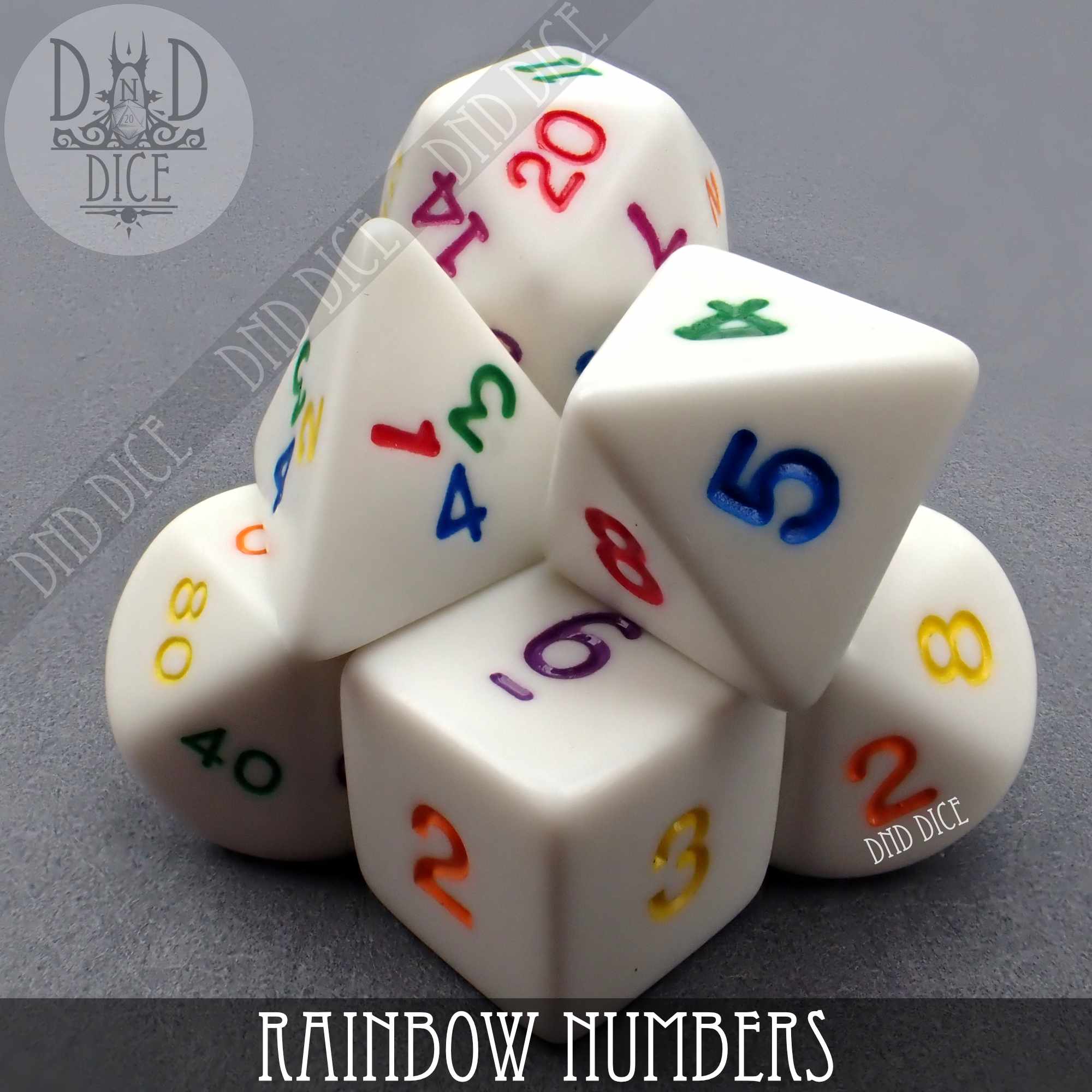 Rainbow Numbers Build Your Own Set