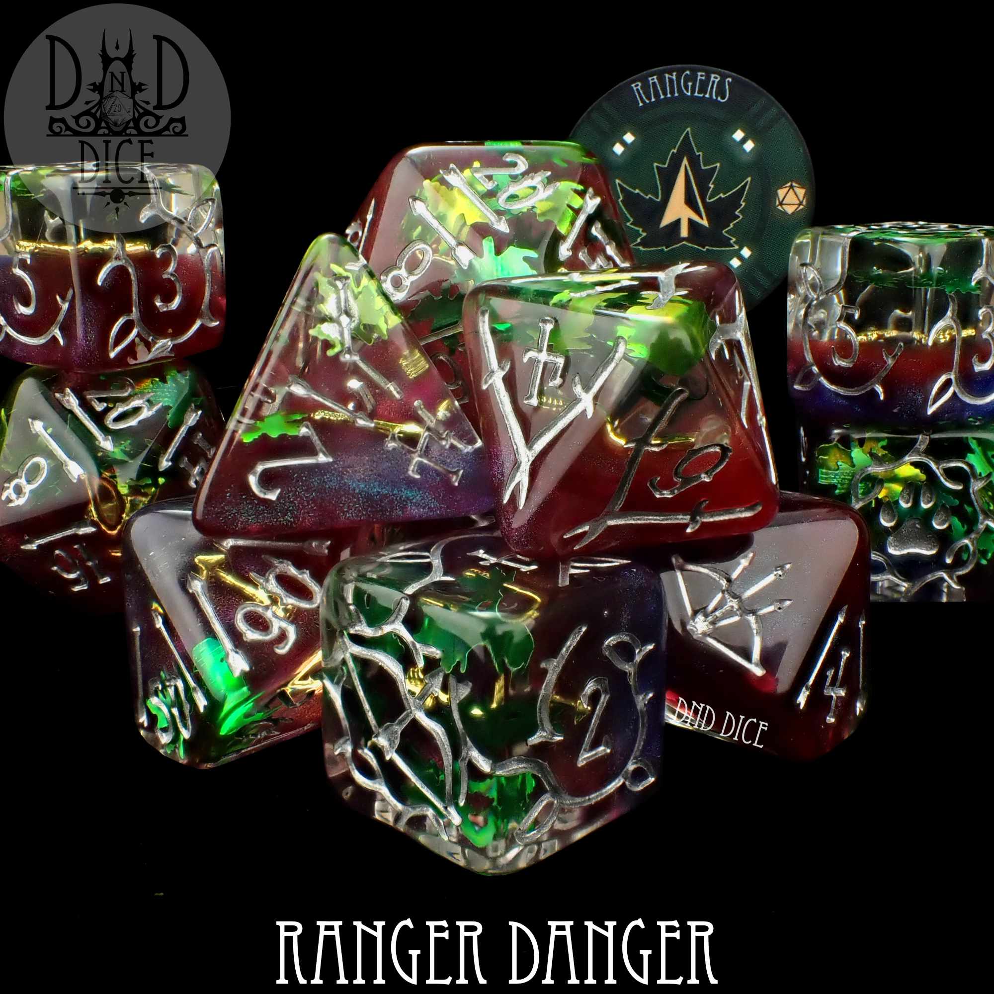 Wwf Ranger Danger Ranger Danger 11 Dice Set