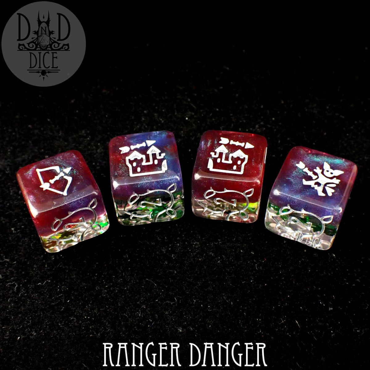 Melee Ranger Dice Set Ranger Danger 11 Dice Set