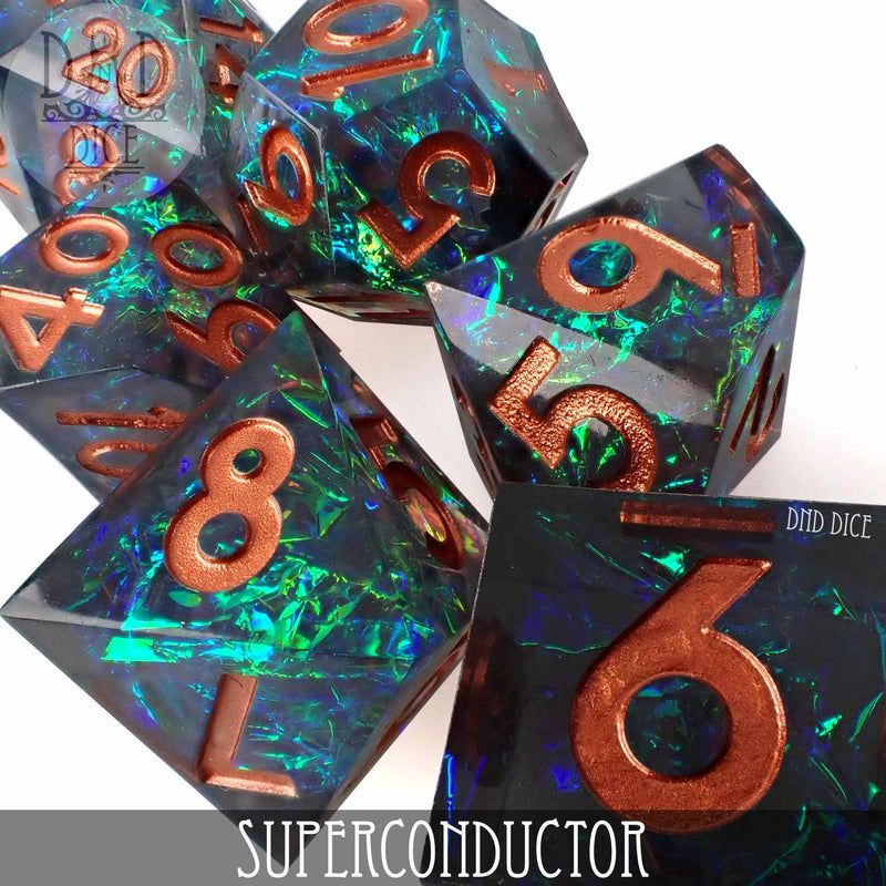 Superconductor Handmade Dice Set