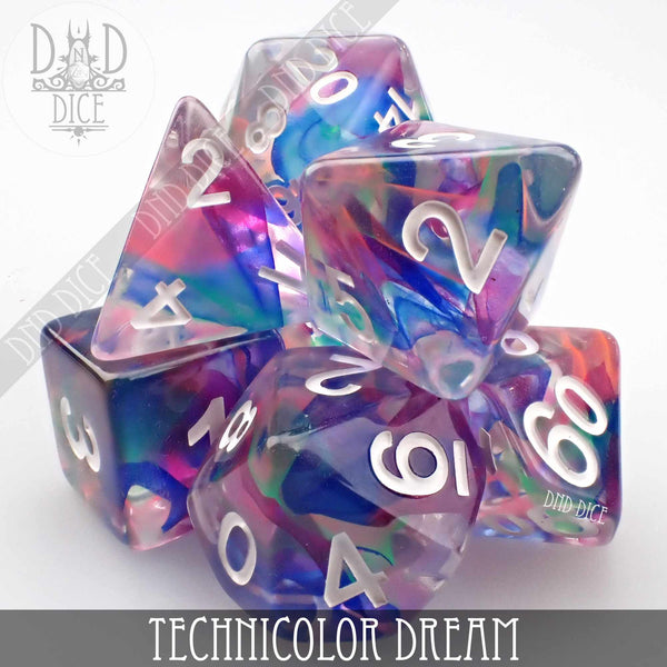 Technicolor Dream Dice Set